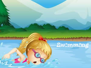 Swimming 游泳