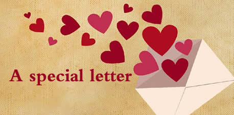 A special letter 一封特殊的信