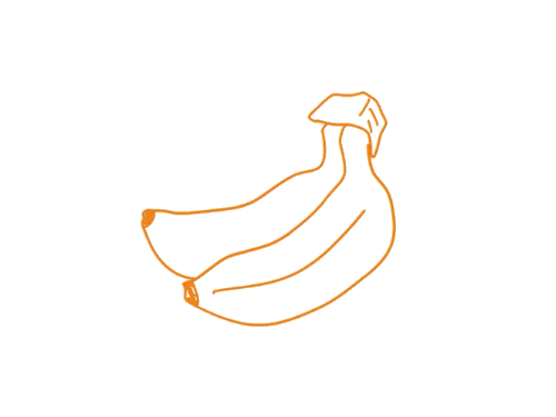 超简简儿童香蕉简笔画
