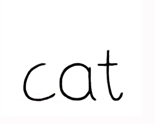 一只猫的简笔画