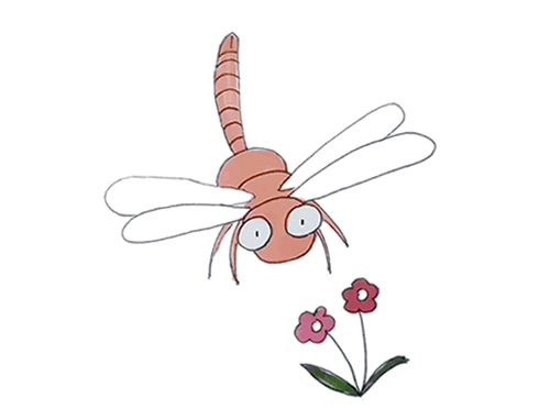 昆虫简笔画之蜻蜓 