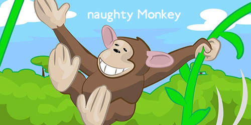 naughty Monkey 调皮的猴子