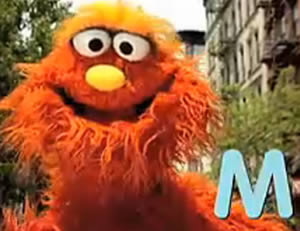 Sesame Street:The magnificent letter ＂M!＂