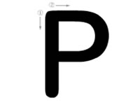 26个字母的写法_P字母标准写法