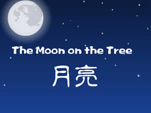 the moon on the tree