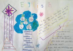 小学五年级英语手抄报自我介绍