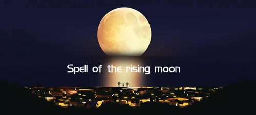 Spell of the rising moon 赏月