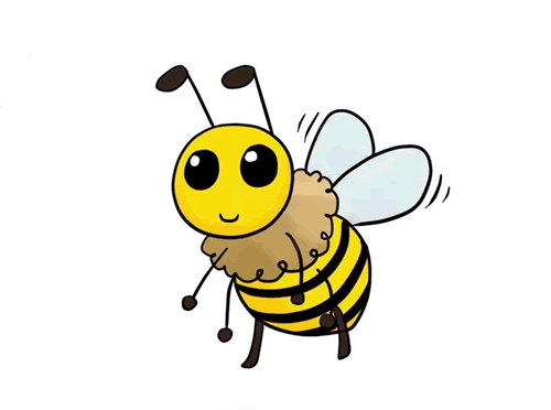 小蜜蜂简笔画 