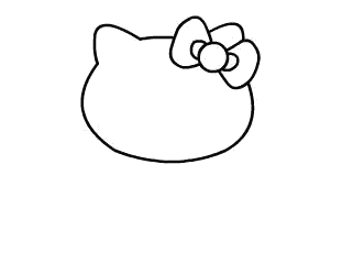 Hello Kitty猫简笔画