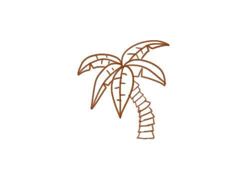 椰子树简笔画