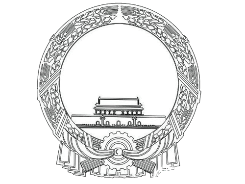 中国国徽漫画图片