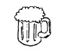 beer [bɪr] 啤酒