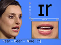 学习美式英语音标发音视频-双元音[ɪr]发音示范