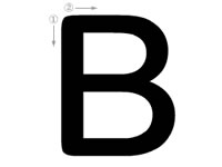 26个字母的写法_B字母标准写法